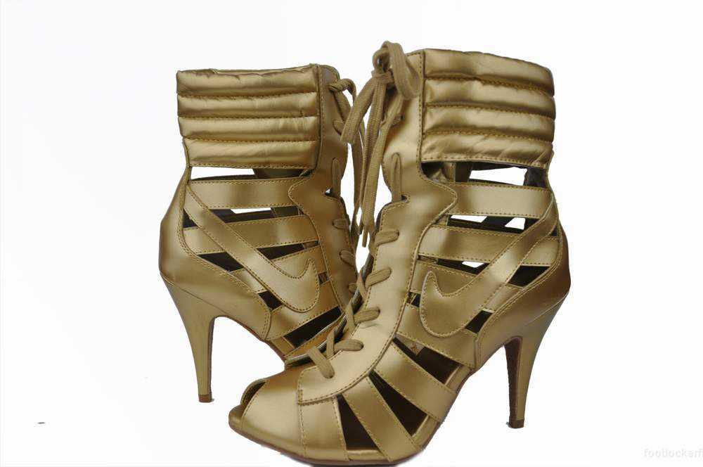 Nike Sandale Talons hauts pas cher vendange nouveaustyle talon nike rose prix